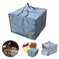 thumbnail image 2 of Coussins de Meubles d'Extérieur Sac de Rangement Imperméable Sacs de Transport de Protection Gris, 2 of 5