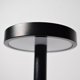 thumbnail image 3 of Lámpara de mesa de barra LED Lámpara de mesa de restaurante moderna Lámpara de mesa de cena Lámpara de escritorio con batería recargable Din Negro, Negro, 3 of 5