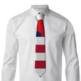 thumbnail image 5 of Fuzoiu USA Canada Flag Print Men's Necktie,Business Necktie,Mens Ties for Business Wedding Graduation, 5 of 7