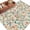 Off-White, variant on Entryway Rug 2'x3', Teal Orange Eucalyptus Small Rug for Kitchen Bathroom Door Mat Indoor Entrance, Spring Botanical Leaves Non-Slip Area Rugs Floor Mats Carpet Front Door Rugs