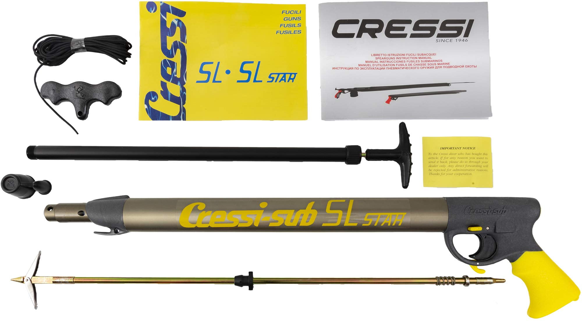 Cressi 55 24in Pneumatic Speargun - Walmart.com