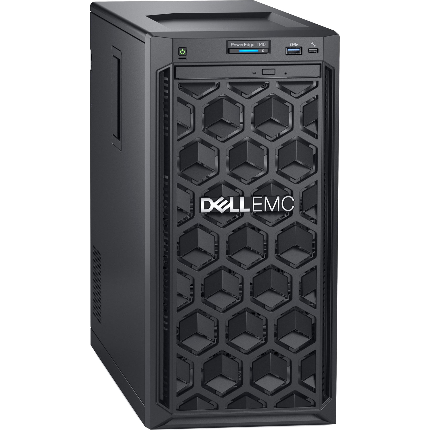 Dell EMC PowerEdge T140 Minitower Server, 1 x Intel Xeon E2124 3.30