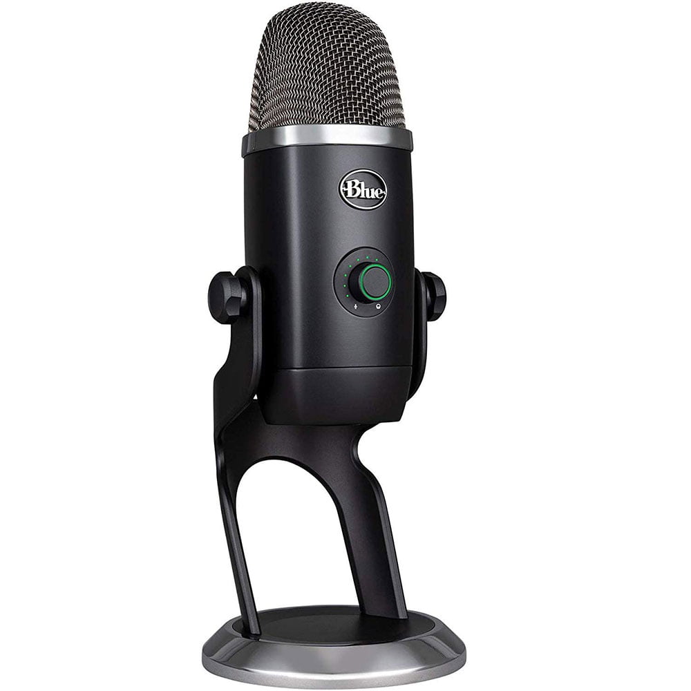 Blue Yeti X Professional Condenser USB Microphone with Desktop Stand, Dark  Gray