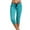 Light Blue, variant on CLOISE Capris Pants for Women with Pockets Stretch Leggings Elastic Waisted Yoga Pants Petite Summer Casual Fashion Solid Lightweight Cropped Sweatpants Black XL