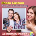 thumbnail image 2 of Kit de bordado de dibujos animados de personaje AB 5D, foto de pintura de diamante personalizada, mosaico cuadrado, redondo, diamantes de imitación, punto de cruz, arte Mural para el hogar, 2 of 4
