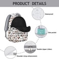 thumbnail image 4 of "Chicken Design School Backpack - Waterproof & Durable Bookbag for Students, Teens & Adults, Spacious & Lightweight, Trendy Print, Great for College & Commute", 4 of 6