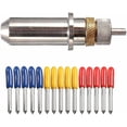 thumbnail image 2 of 15 Uds. Cuchilla cortadora de vinilo de 30/45/60 grados para Plotter Roland con soporte de cuchilla accesorios de herramientas brocas 15x cuchillas para Plotter cortador, 2 of 5