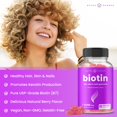 thumbnail image 3 of Gomitas NutraChamps Biotina 10000 mcg de alta potencia 5000 mcg x30, 3 of 7