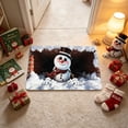 thumbnail image 5 of Christmas Diatomite Doormat Absorbent Entryway Rug, Mud Resistant Indoor Outdoor Mat, Quick Dry Short Pile Non Slip Rubber Backing, Easy Clean Front Door Mat for Winter Decor, 5 of 6