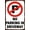 Warning Sign 6, variant on No Parking Here to Corner Sign - 8"x12" Metal Security Tin Warning Sign, Corner Parking Decor for Street Business Home Wall Outdoor