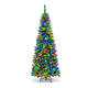 thumbnail image 1 of 6 - ft prelit premium classic artificial christmas tree con warm blanca lights para holiday decor, 1 of 8