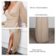 thumbnail image 5 of Vestido Largo Elegante Para Mujer, Cómodo Vestido Largo Largo De Fiesta Amigable Con La Piel Para Dama Para Cumpleaños Para Baile De Graduación ANGGREK Otros, 5 of 6