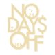 thumbnail image 2 of Women's T Shirts Summer Tops Simple Heart Graphic Shirts Sayings Short Sleeve Vacation Casual Blouse Thankful teeWomen's Fashion "No Days Off" Printed T-Shirt, Casual Round Neck Short Sleeve, Comfor, 2 of 6