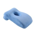 thumbnail image 4 of Almohada para dormir la siesta en la oficina Almohada de escritorio cómoda y flexible Almohada para la cara para la siesta en la oficina azul, 4 of 9
