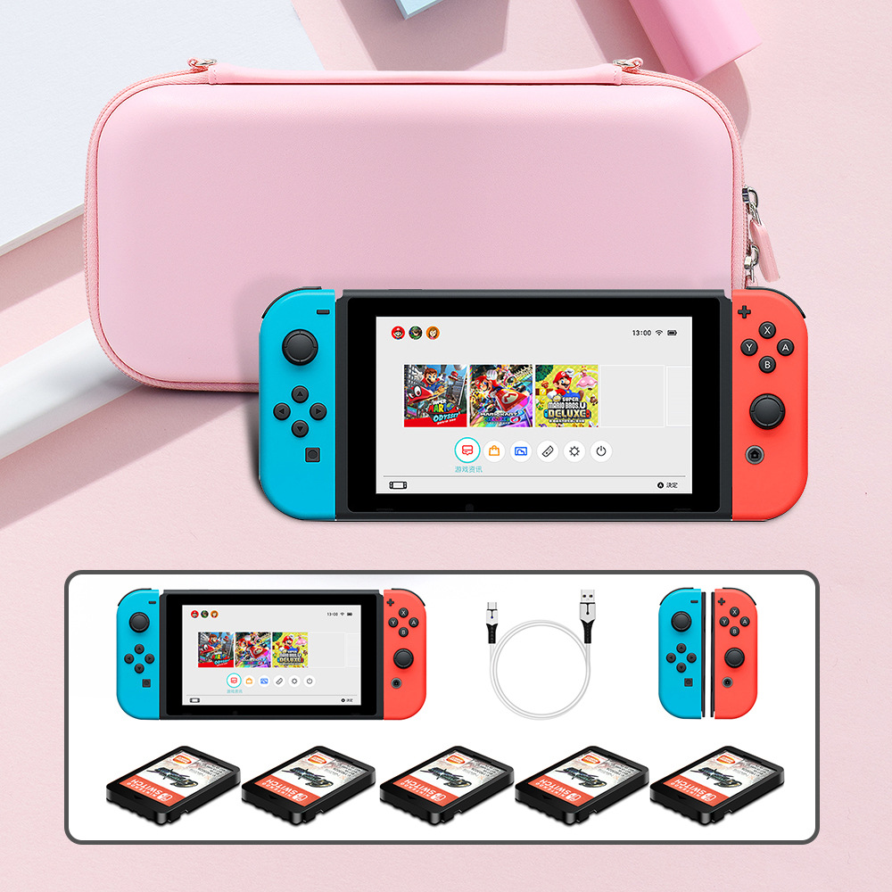 Case for Nintendo Switch / Switch Lite, Animal Crossing Emboss Pattern