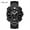 BlackShellBlackAndWhiteSteelStrip, variant on Men's Quartz Watch Waterproof Wristwatches 816478490347