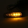 thumbnail image 3 of Emergency Indicator Light, 2pcs 12V 6 LED Car Truck Emergency Warning Strobe Light Hazard Flashing Lamp, 3 of 7