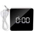 thumbnail image 3 of Espejo de maquillaje, alarma LED multifuncional, reloj de escritorio, despertador, funcionalidad inteligente Jadeshay  A, 3 of 8