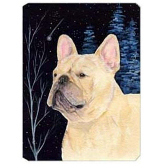 Starry Night French Bulldog Mouse Pad