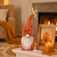 thumbnail image 2 of Yyuenw Vintage Linen Fall Faceless Gnome Ornament Sunflower Girl Maple Boy Thanksgiving Farmhouse Table Home Party Decor, 2 of 8