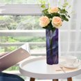 thumbnail image 6 of Iauyy plastic Vases Translucentfor for Flowers 11.8" ，Deep Purple, 6 of 6