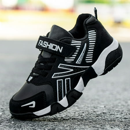 

Kids Boys Soft-soled Sneakers Lightweight Breathable Non-slip Running Shoes