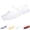 26# White, variant on Clear Jelly Slide Sandals for Women Mary Jane Mules Slip On Closed Round Toe Mesh Flats Breathable Summer Beach Slippers,White 41