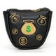 thumbnail image 4 of Cubierta de putter de mazo de golf DYNWAVEMX Accesorio de bolsa de golf Oro semicírculo dorado, 4 of 8
