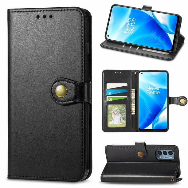 OnePlus Nord N200 5G Case and Cover, Allytech PU Leather Folio Flip TPU ...