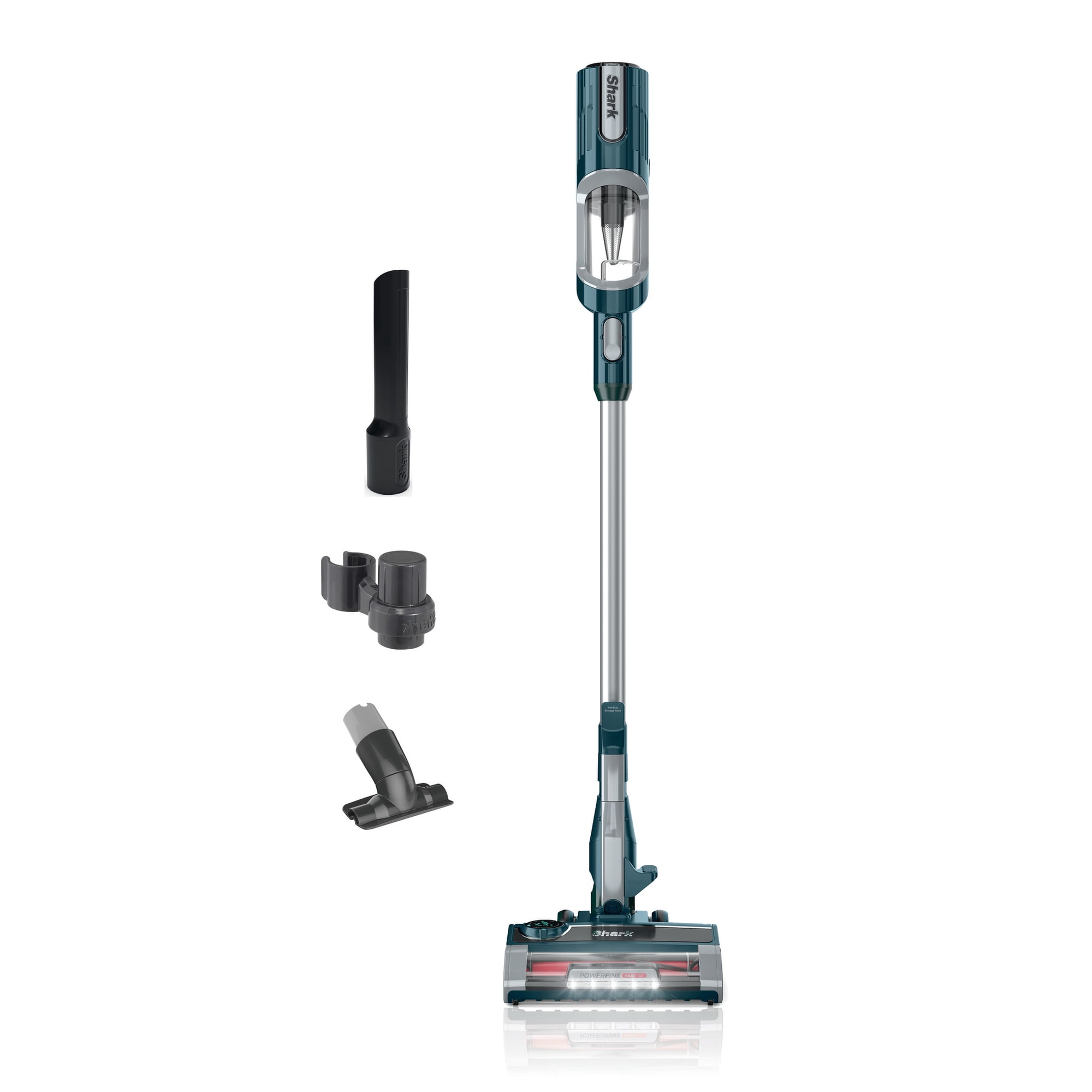 Shark UltraLight PetPro Corded Stick Vacuum, Carpet and Hardfloors, Pet Friendly, PowerFins HairPro, Odor Technology, Removable Handheld, HZ700 Blue