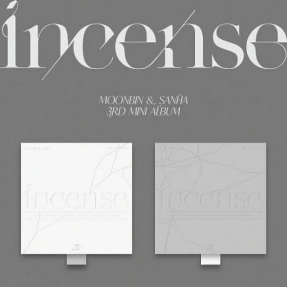 Moonbin & Sanha - Incense - Random Cover - incl. 72pg Booklet, Message Card Holder, 2 Photocards, Lyrics Brochure   Folded Poster - Music & Performance - CD