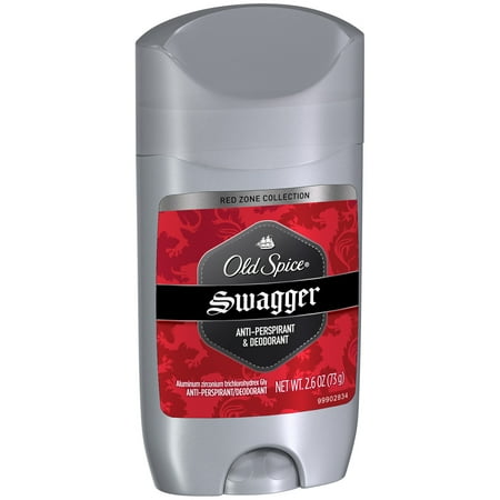 Mens Invisible Set - Old Spice Red Zone Swagger Scent Invisible Solid Antiperspirant and Deodorant for Men, 2.6 oz