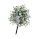 thumbnail image 3 of Bola de flores violetas artificiales, arbusto de vegetación artificial para jardín con estaca de tierra Blanco, 3 of 9