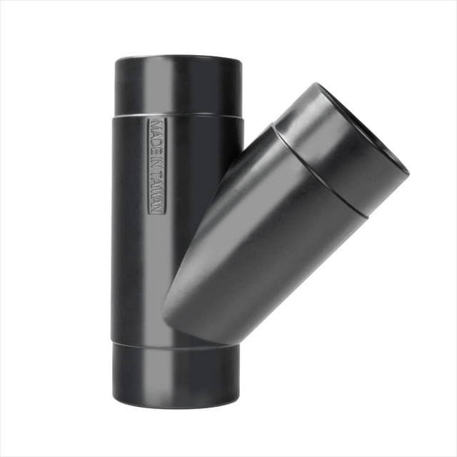 Conector de recogida de polvo en Y POWERTEC de 2,5 pulgadas para manguera de 2,5 pulgadas