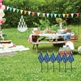 thumbnail image 7 of USA 250th Anniversary Hand Held Flag, Patriotic America 1776 2026 Small Mini Flag on Stick, 5x8 inch Double Sided ,4th of July Decor, 7 of 7