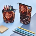 thumbnail image 5 of Lsque Chucky Pattern Telescopic Pencil Bag Pen Holder Stationery Case, Stand-up Retractable Transformer Bag Organizer, 5 of 6