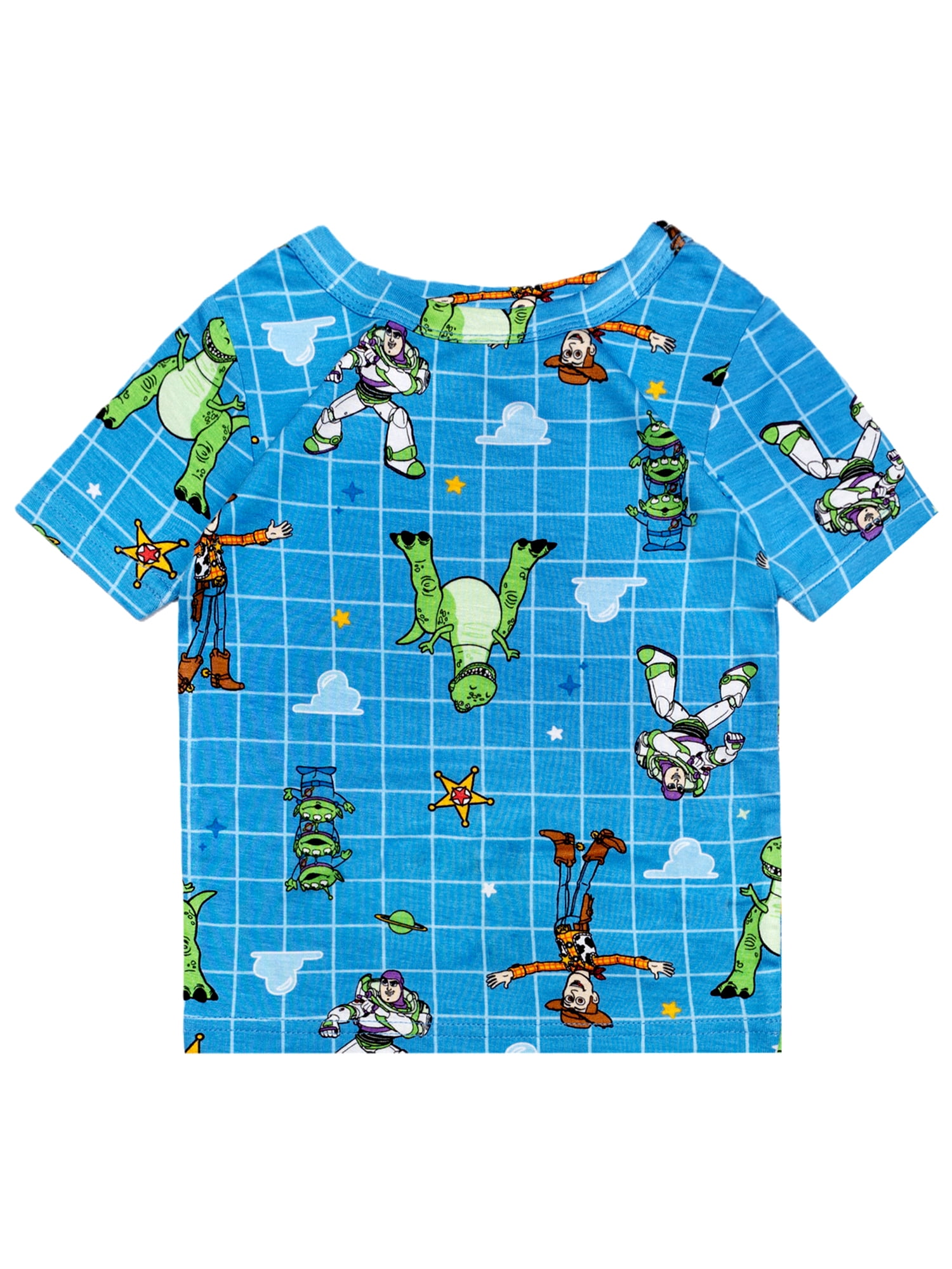 Character Toddler Viscose Tee and Short Sets Pajama Set, 2-Piece, Sizes 12M-5T