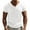 White, variant on Men Lightweight Button Down V-Neck T-Shirts Summer Casual&Outdoor Dressy Tops Multiple Colors Summer