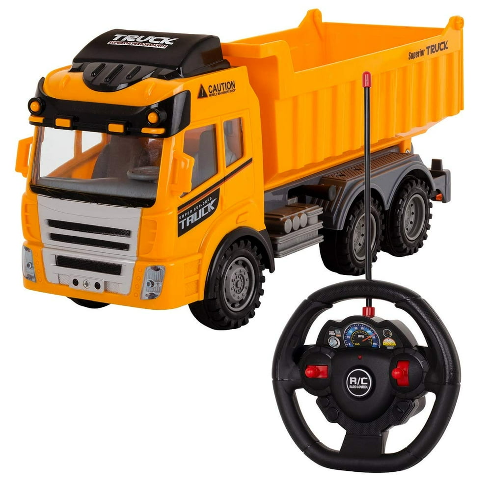 Remote Control Heavy Duty Construction Dump Truck Forward / Backward