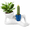 Blue, variant on Lethargic Lazy Guy Planter, Resin Character-Shaped Succulent Pot, 9.06 x 4.13 x 3.94 in, Lying Down Figure Succulent Pots for Succulents Cactus Home Garden Decor ( Blue )