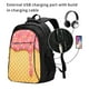 thumbnail image 2 of Fotbe Mochila con Estampado y Puerto USB para Hombre y Mujer, Mochila Antirrobo, Mochila de Viaje, Mochila Escolar, Mochila Universitaria, 2 of 7