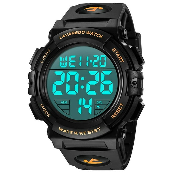 SKMEI Fashion Waterproof Electronic Watch Men Big Dial Casual Digital Wristwatch