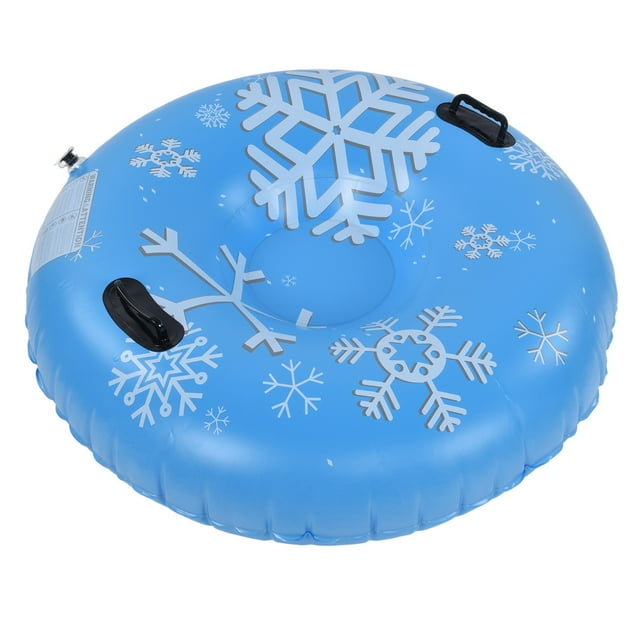Snow Tubeswith Handle,Snow Tubes PVC 450lbs Inflatable Snow Tube Inflatable Ski Ring Finest Materials