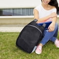 thumbnail image 4 of Backpack For Women Lightweight Foldable Backpacks Outdoor Waterproof Hiking Simplicity Bookbag Black, 4 of 5