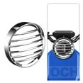 thumbnail image 6 of Motorcycle Headlight Grill Cover Protector for Round 14cm Headlight Professional Argent, 6 of 8