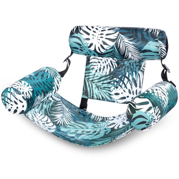 Sillón inflable Sloosh para piscina con respaldo ajustable