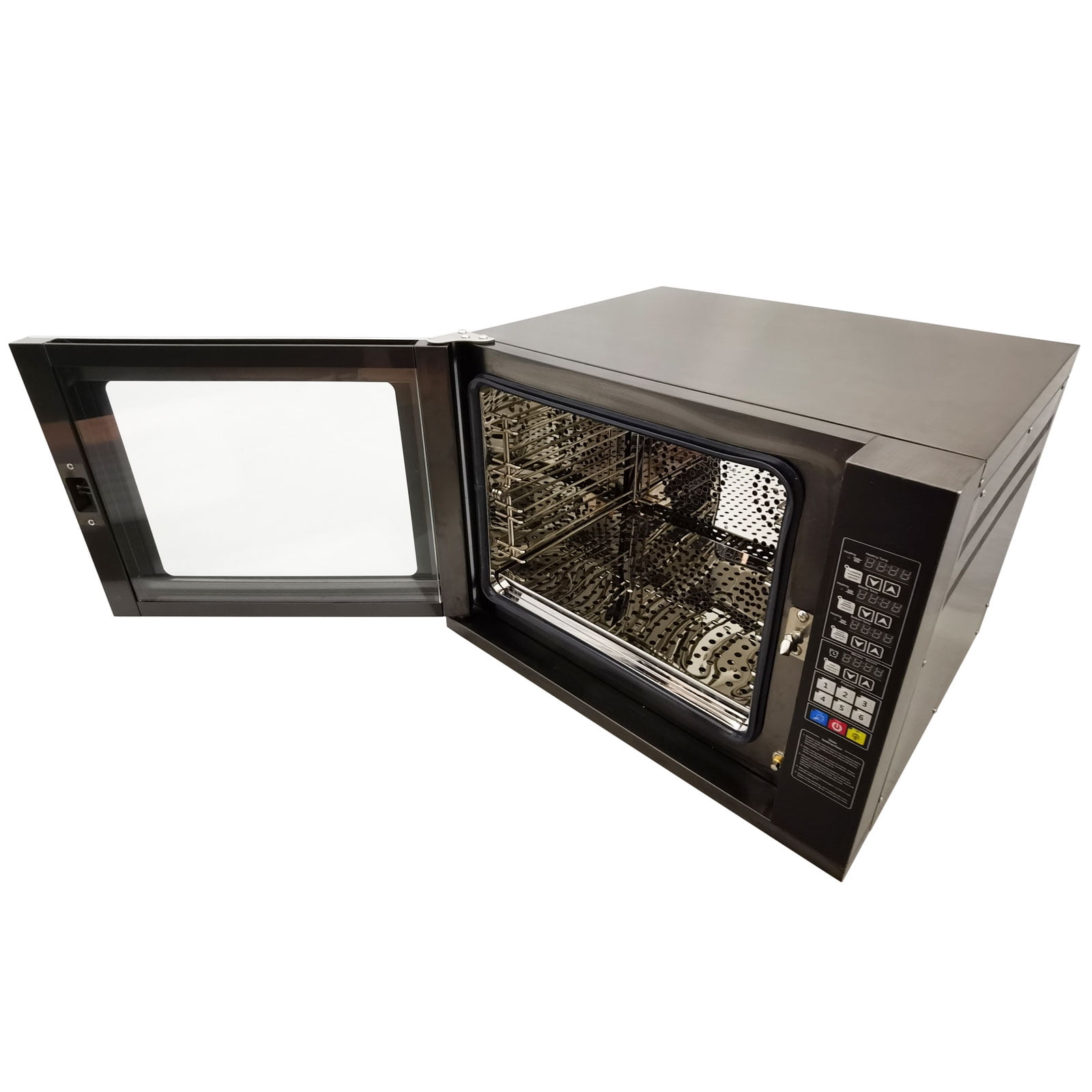 60L Commercial Countertop Convection Spray Oven Hot Air Circulation Electric Spray Oven 0-350℃ 220V 5500W