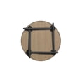 thumbnail image 5 of Regency Kee 36 in. Medium Round Breakroom Table- Neo Walnut Top, Black Folding Legs, 5 of 9