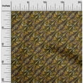 thumbnail image 2 of oneOone Rayon Mustard Yellow Fabric Asian Fabric For Sewing Printed Craft Fabric By The Yard 56 Inch Wide, 2 of 4
