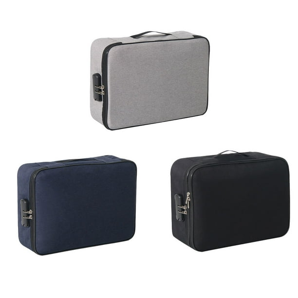 Injueey Bolsa de almacenamiento organizada de tela para bolsos bolsas de mano y documentos organizador de documentos apto para viajes Almacenamiento y organizacion del hogar gris Walmart en linea